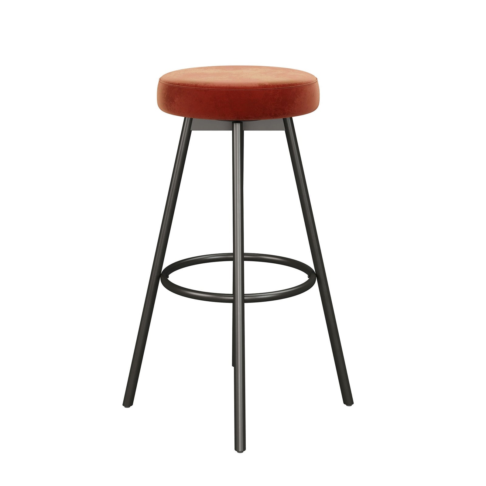 Juego de taburetes de bar con asiento giratorio Glam de 2 piezas Twyla