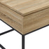 Mesa de centro elevable moderna de madera y metal de 40 pulgadas de Tyson
