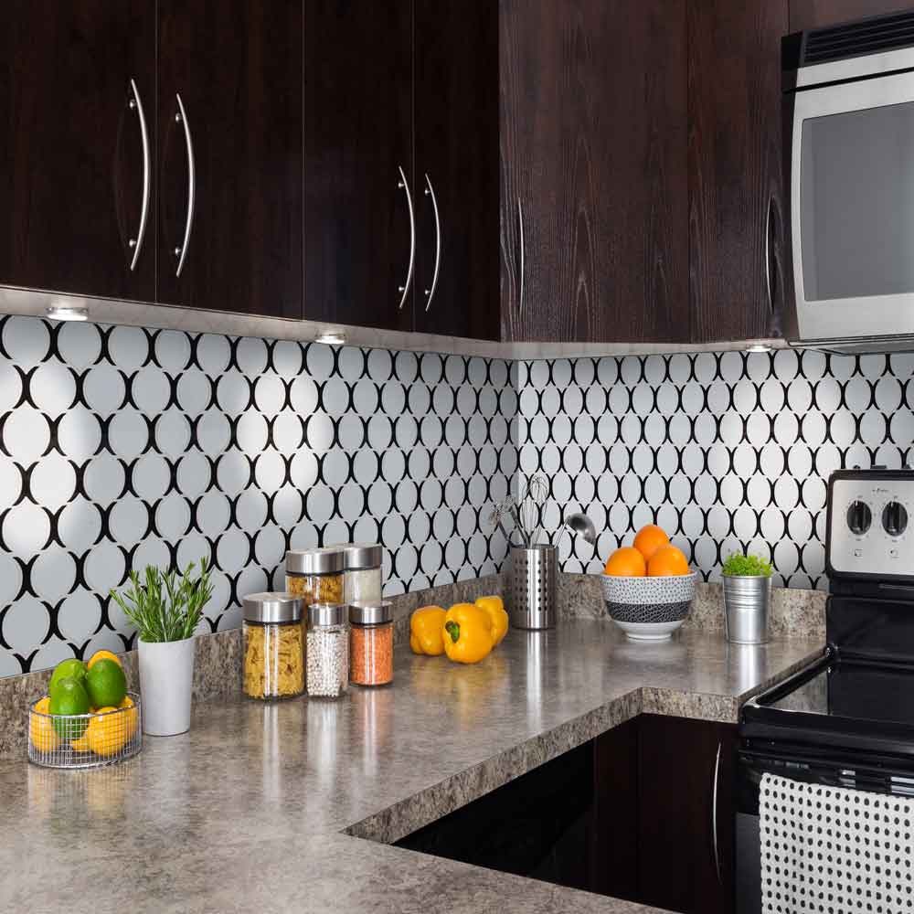 Esmoquin de lágrima de 6 mm con mosaico - Colección MSI 