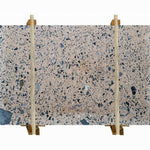 Terrazo Gold Bookmatching Marble Slabs Polished - Livfloors Collection