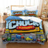 Juego de cama Las aventuras de Chuck y sus amigos, funda nórdica sin relleno