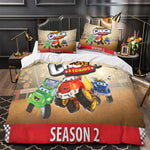 Juego de cama Las aventuras de Chuck y sus amigos, funda nórdica sin relleno