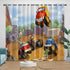 The Adventures Of Chuck And Friends Curtains Blackout Window Drapes