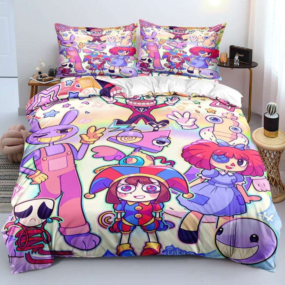 Juego de cama con funda nórdica y sin relleno The Amazing Digital Circus