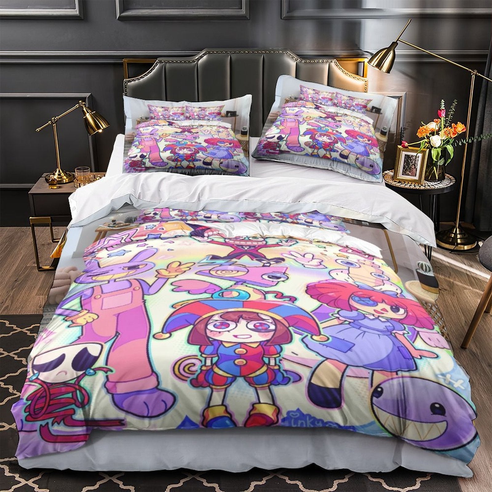 Juego de cama con funda nórdica y sin relleno The Amazing Digital Circus