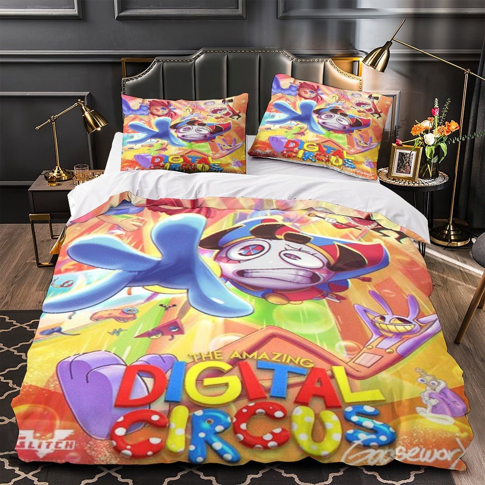 Juego de cama con funda nórdica y sin relleno The Amazing Digital Circus