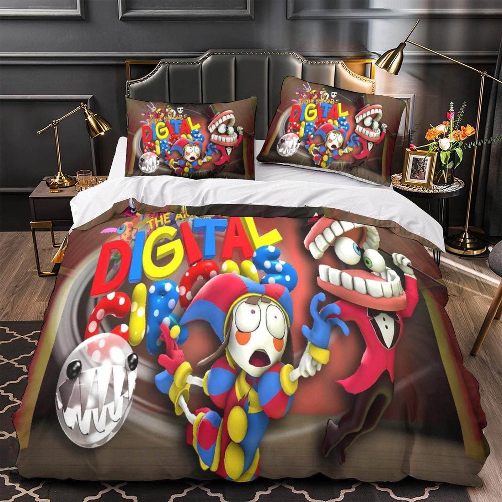 Juego de cama con funda nórdica y sin relleno The Amazing Digital Circus
