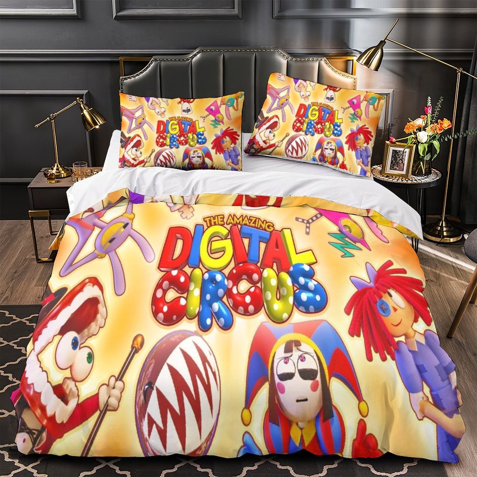 Juego de cama con funda nórdica y sin relleno The Amazing Digital Circus