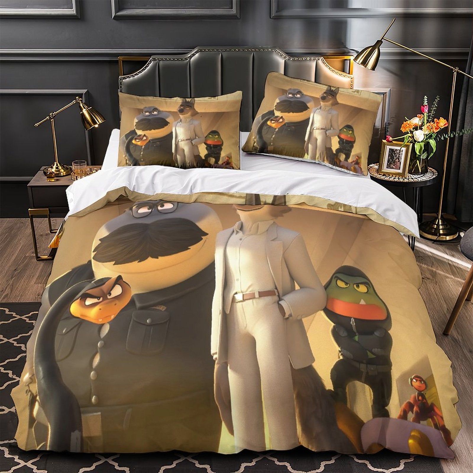 The Bad Guys 2 Duvet Cover Pattern Bedding Set Without Filler