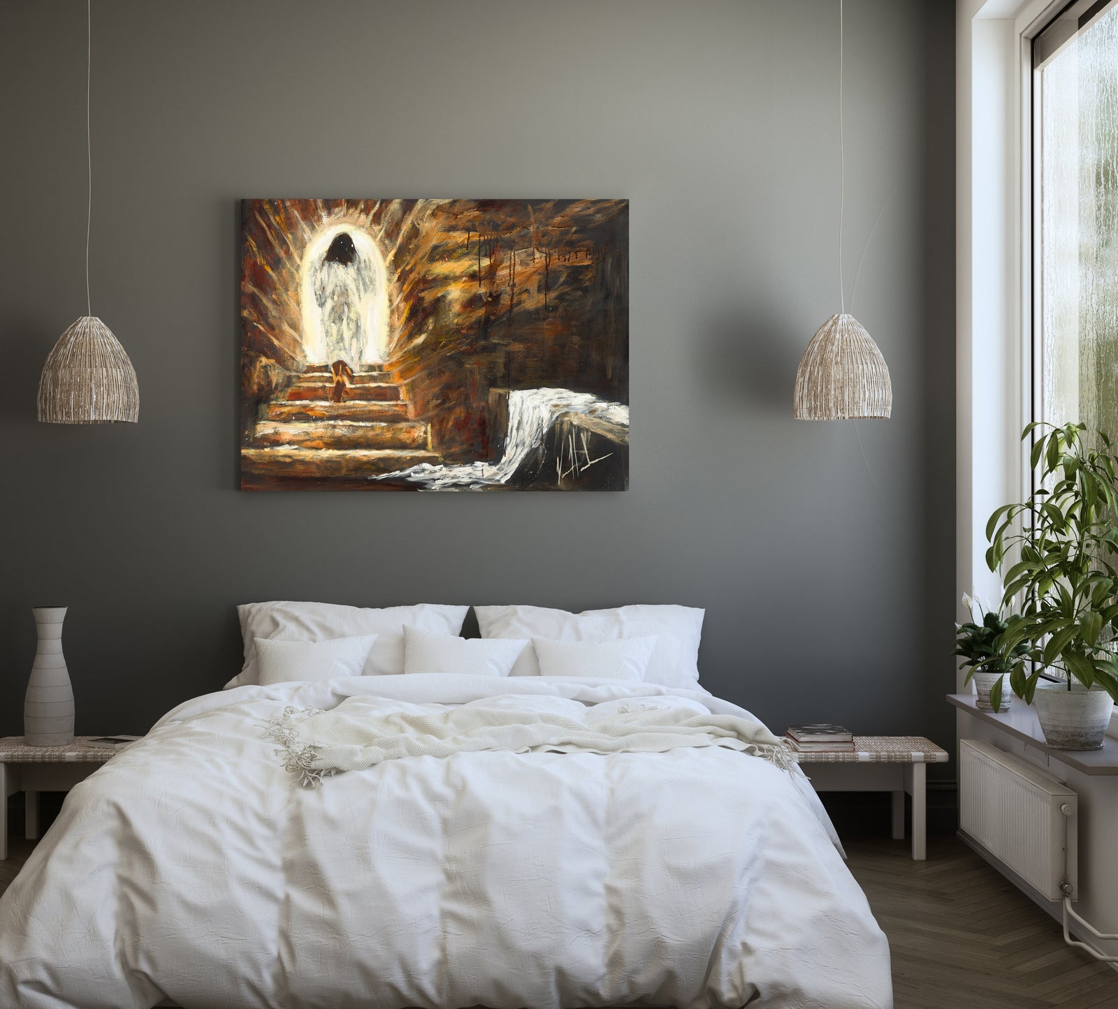 The Empty Tomb Jesus Art Print