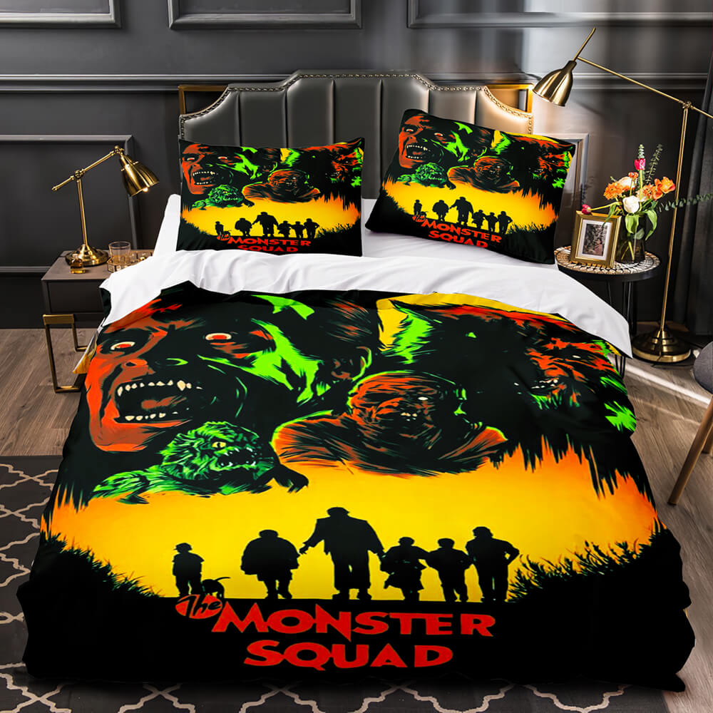 The Monster Squad Bedding Set Quilt Duvet Cover Bedding Sets for Kids