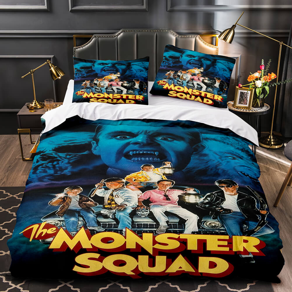 The Monster Squad Bedding Set Quilt Duvet Cover Bedding Sets for Kids