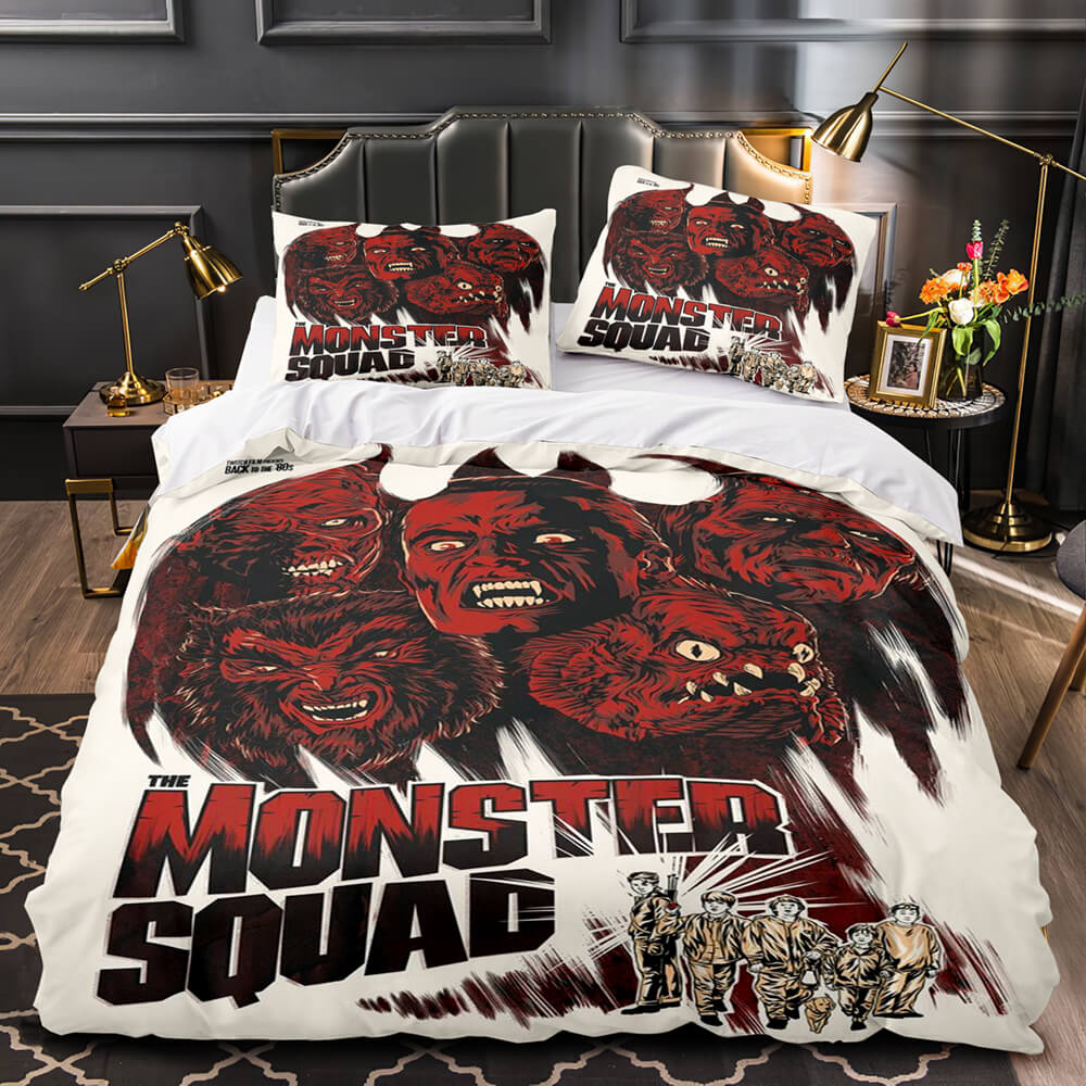 The Monster Squad Bedding Set Quilt Duvet Cover Bedding Sets for Kids