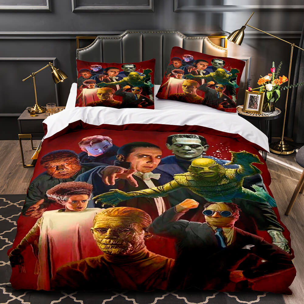 The Monster Squad Bedding Set Quilt Duvet Cover Bedding Sets for Kids