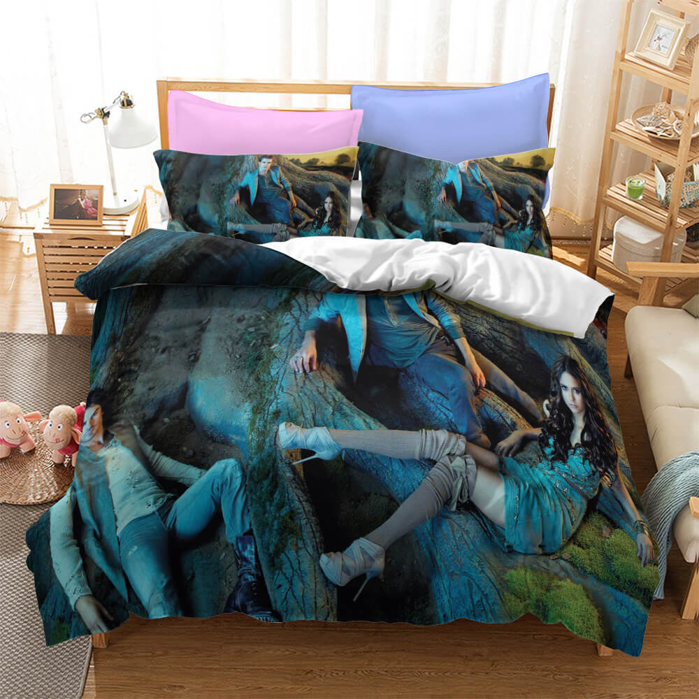 The Vampire Diaries Cosplay Bedding Quilt Cover Without Filler