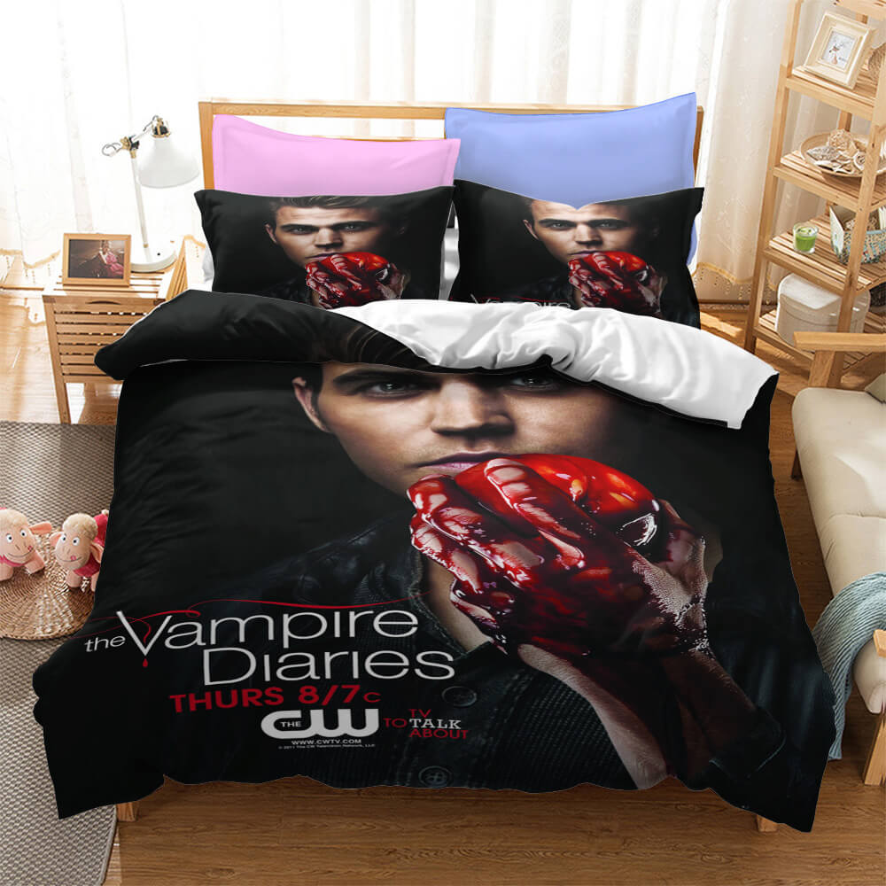 The Vampire Diaries Cosplay Bedding Quilt Cover Without Filler