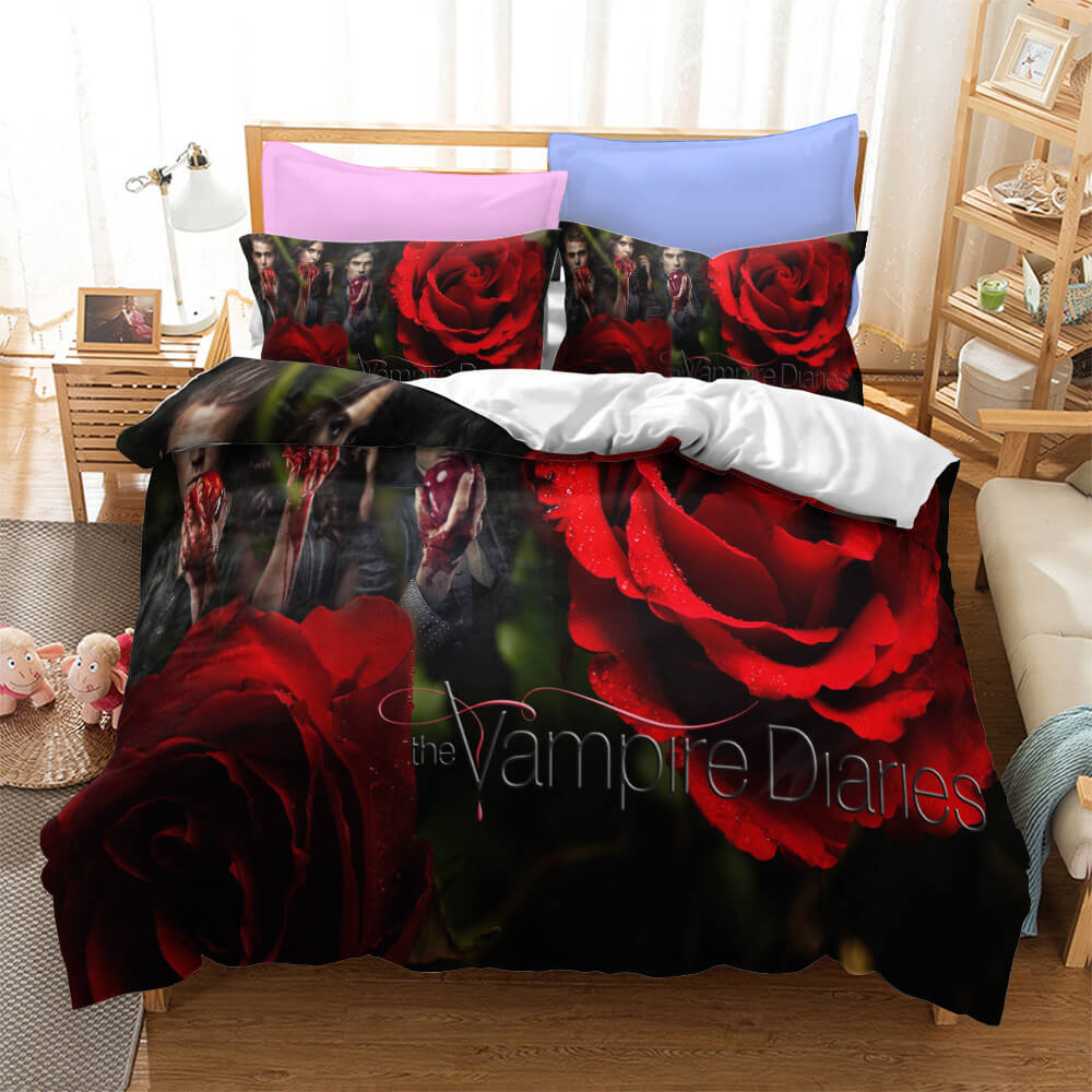 The Vampire Diaries Cosplay Bedding Quilt Cover Without Filler