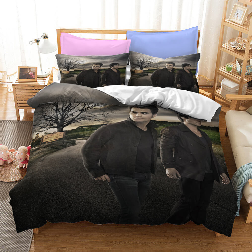The Vampire Diaries Cosplay Bedding Quilt Cover Without Filler