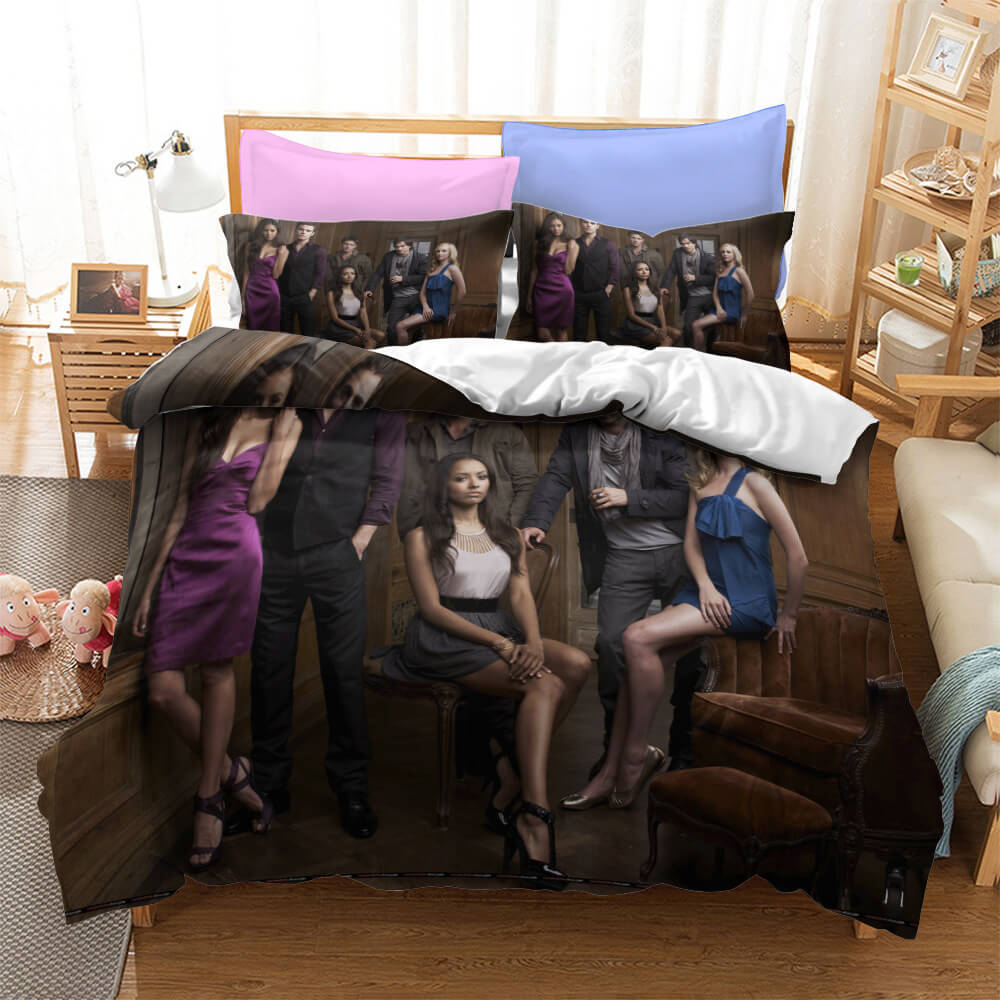 The Vampire Diaries Cosplay Bedding Quilt Cover Without Filler