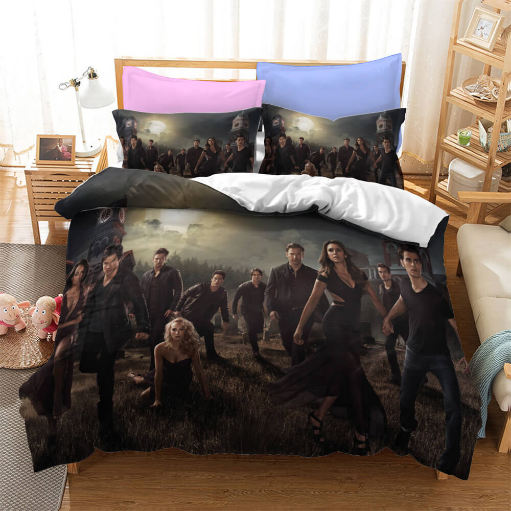 The Vampire Diaries Cosplay Bedding Quilt Cover Without Filler