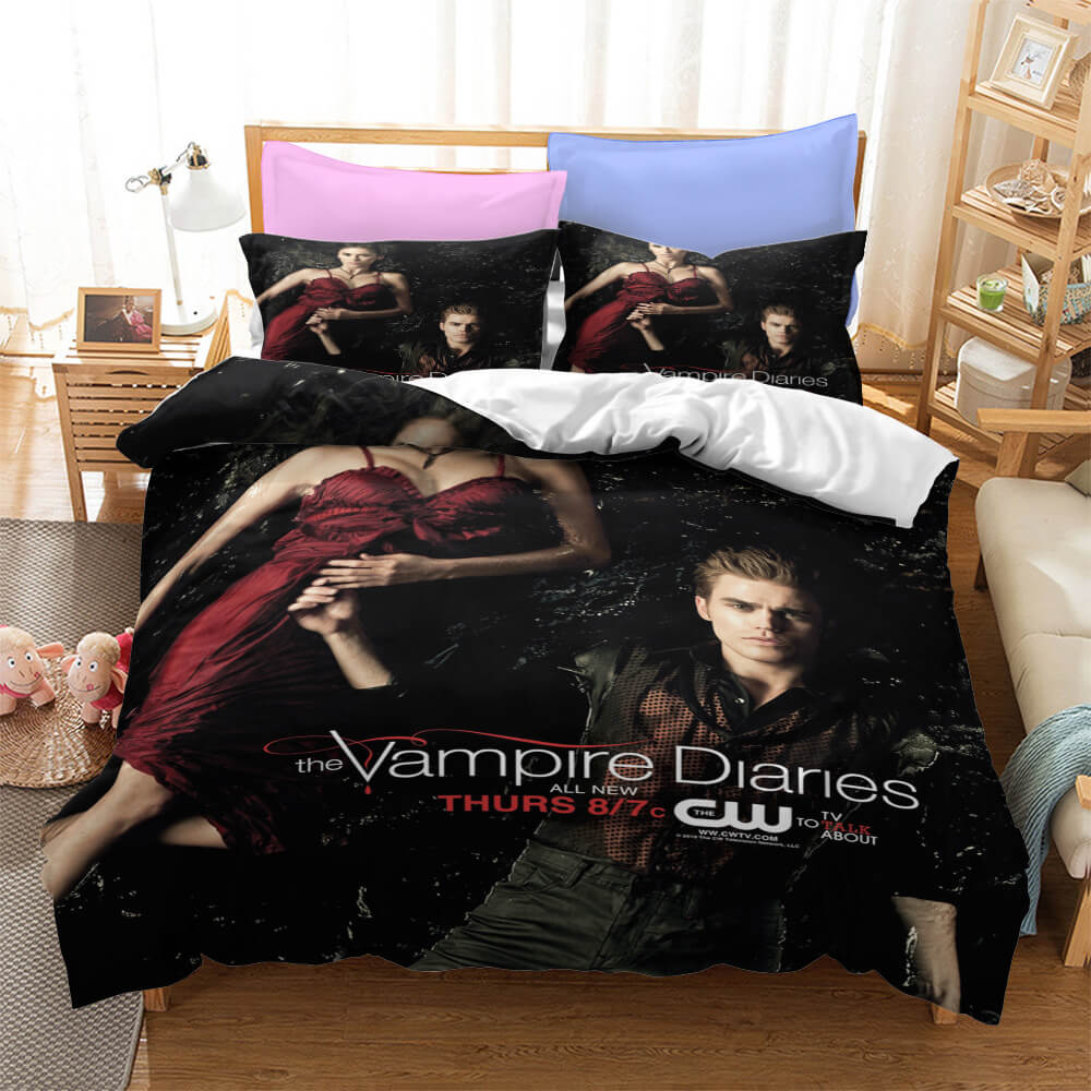 The Vampire Diaries Cosplay Bedding Quilt Cover Without Filler