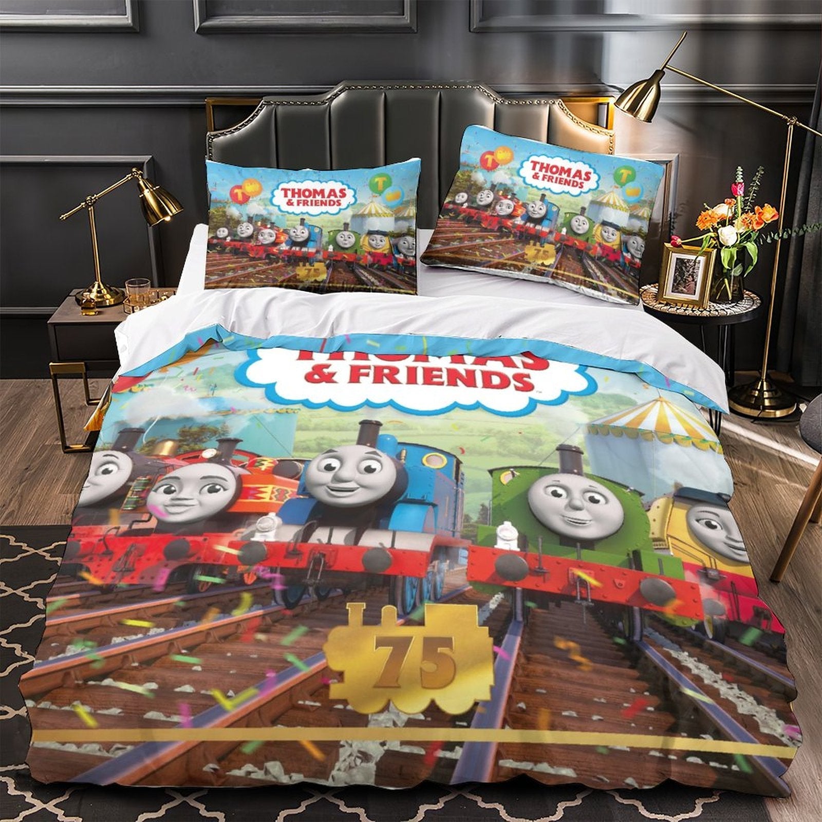 Thomas Bedding Set Quilt Duvet Cover Without Filler