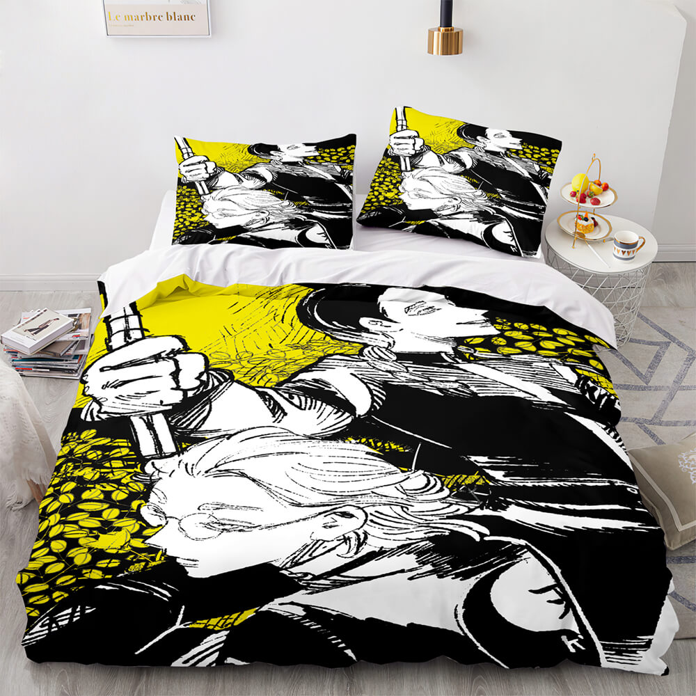 Tokyo Revengers Cosplay 3 Piece Bedding Set Quilt Cover