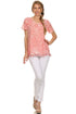 Sakkas Charolette Embroidery And Seqiun Accents Blouse