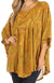 Sakkas Cleeo Long Wide Tie Dye Lace Embroidered Sequin Poncho Blouse Top Cover Up