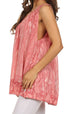 Sakkas Boho Love Sleeveless Blouse