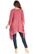 Blusa tipo túnica Sakkas Adalwin Third Tie Dye Desert Sun Circle Ponch con bordado