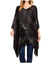 Blusa tipo túnica Sakkas Adalwin Third Tie Dye Desert Sun Circle Ponch con bordado