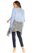 Blusa tipo túnica Sakkas Adalwin Third Tie Dye Desert Sun Circle Ponch con bordado
