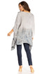 Blusa tipo túnica Sakkas Adalwin Third Tie Dye Desert Sun Circle Ponch con bordado
