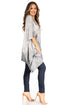 Blusa tipo túnica Sakkas Adalwin Third Tie Dye Desert Sun Circle Ponch con bordado