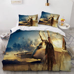 Juego de ropa de cama Top Gun Maverick, edredón y edredón sin relleno