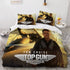 Juego de ropa de cama Top Gun Maverick, edredón y edredón sin relleno