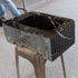 Lavabo de baño de pared rectangular de mármol negro Toros pulido (ancho) 12" (largo) 19" (alto) 7"