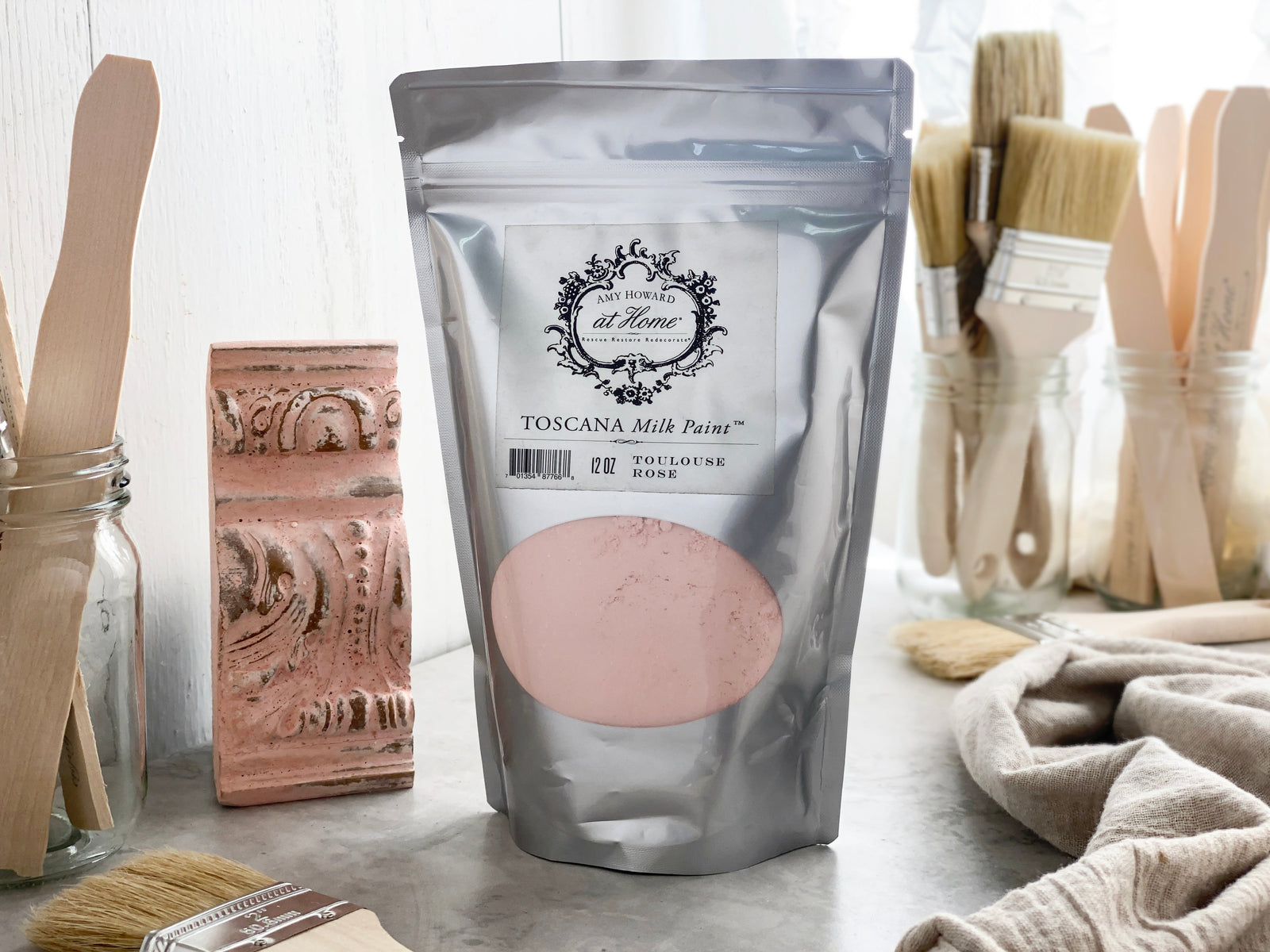 Pintura de leche Toscana - Rosa Toulouse