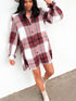 Trendy Plaid Mini Dress