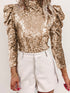 Versatile Sequin Top