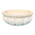 Lavabo de baño con forma de calabaza de piedra natural travertino claro Troia