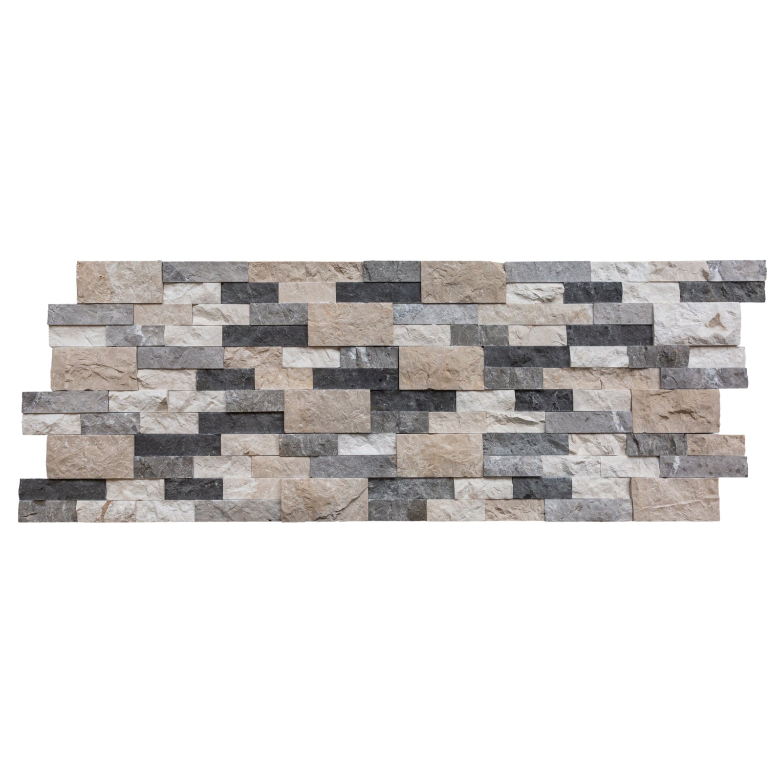 Tundra Gray Mix Ledger 3D Panel 6