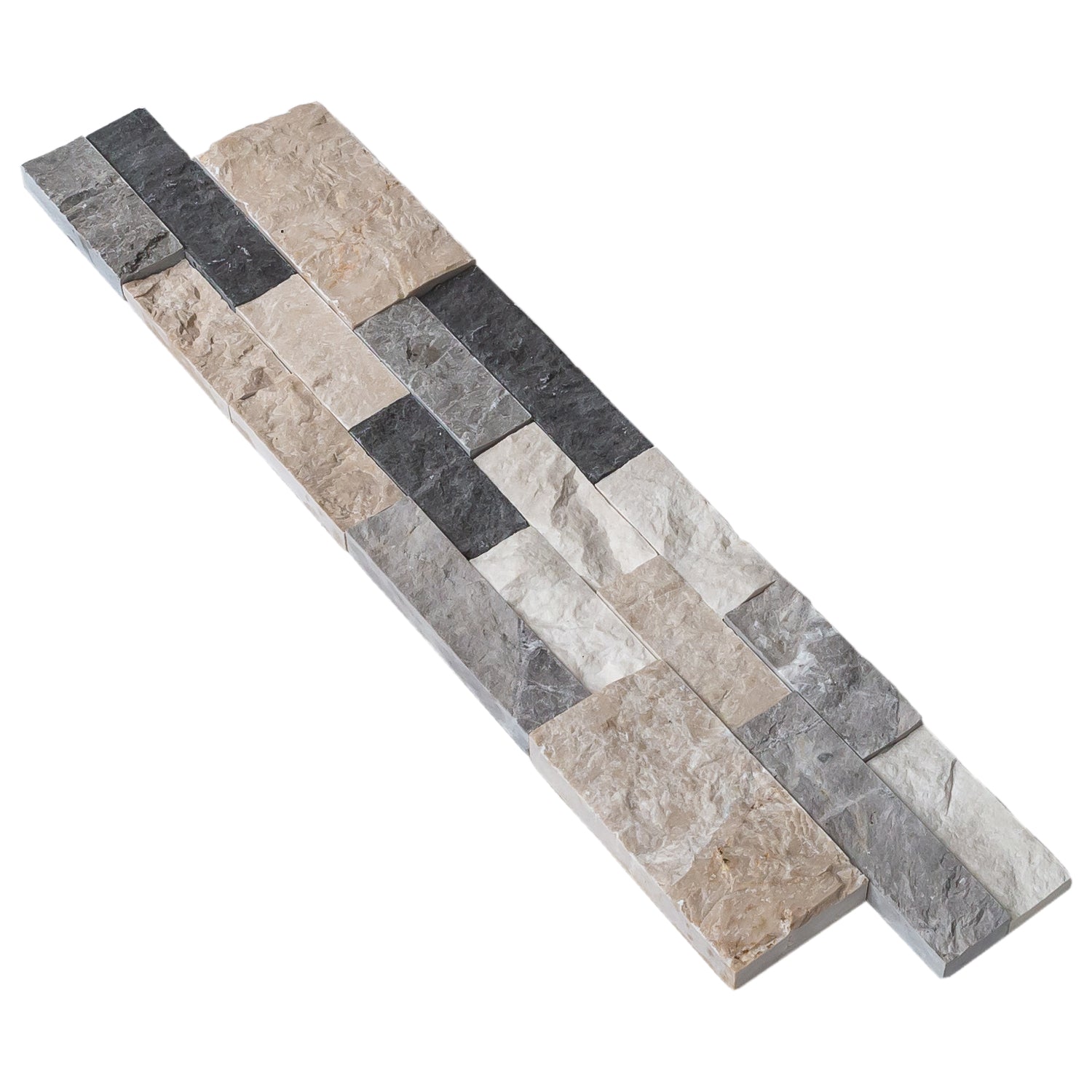 Tundra Gray Mix Ledger 3D Panel 6