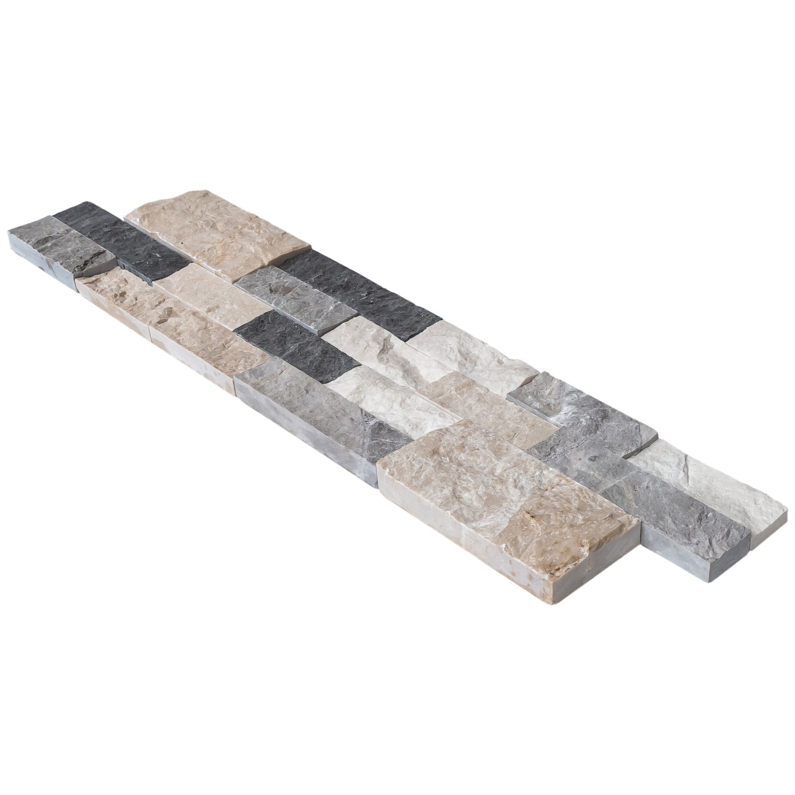 Tundra Gray Mix Ledger 3D Panel 6
