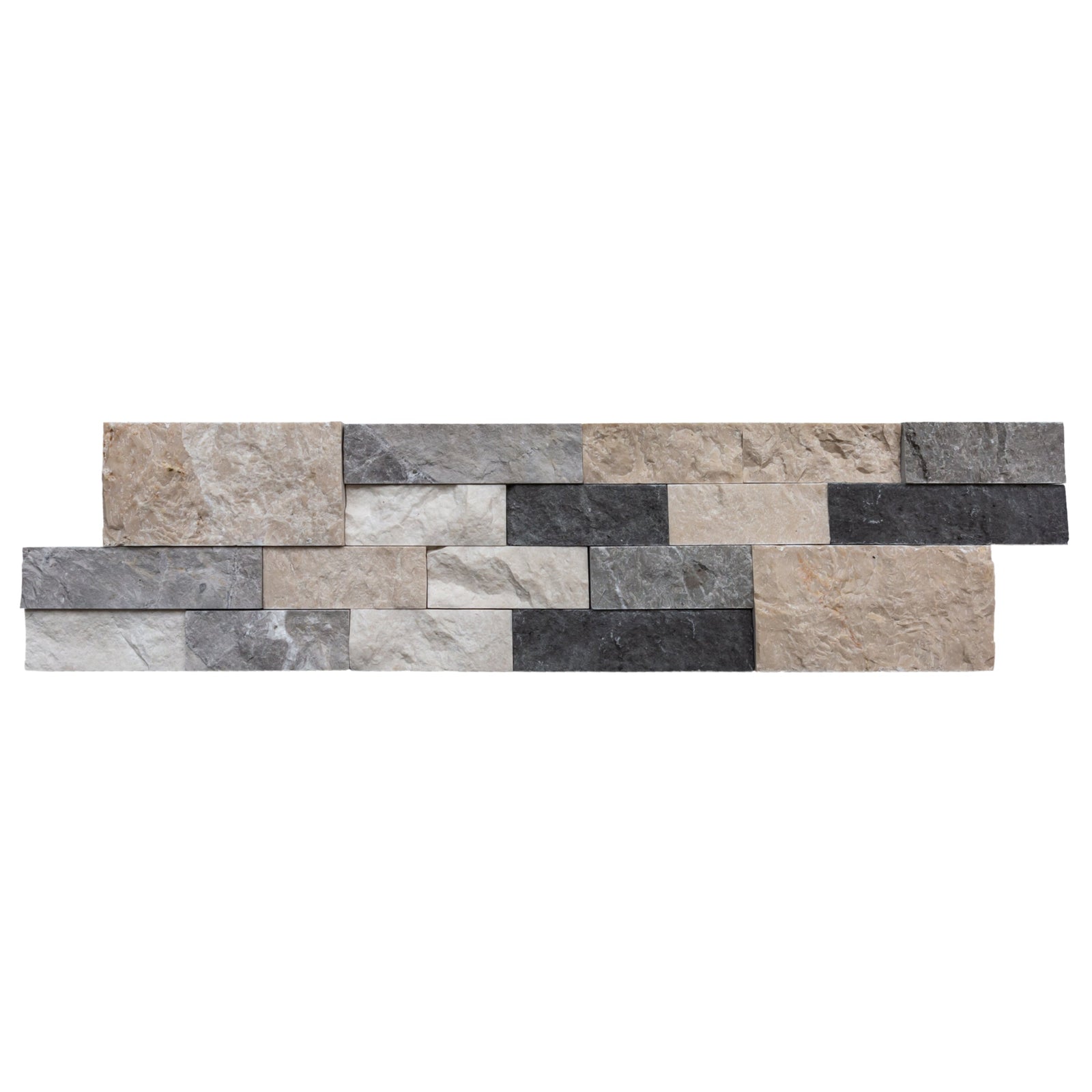 Tundra Gray Mix Ledger 3D Panel 6