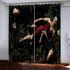 Twilight The Vampire Diaries Pattern Curtains Blackout Window Drapes