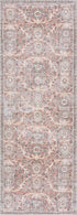 Alfombra Urpi de pelo plano lavable en color rojo - Liquidación