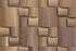 US Walnut Pattern Straw Mesh-mounted Wood Mosaic Wall Tile - Livfloors Collection