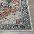Alfombra lavable Cabacungan azul y óxido - Liquidación